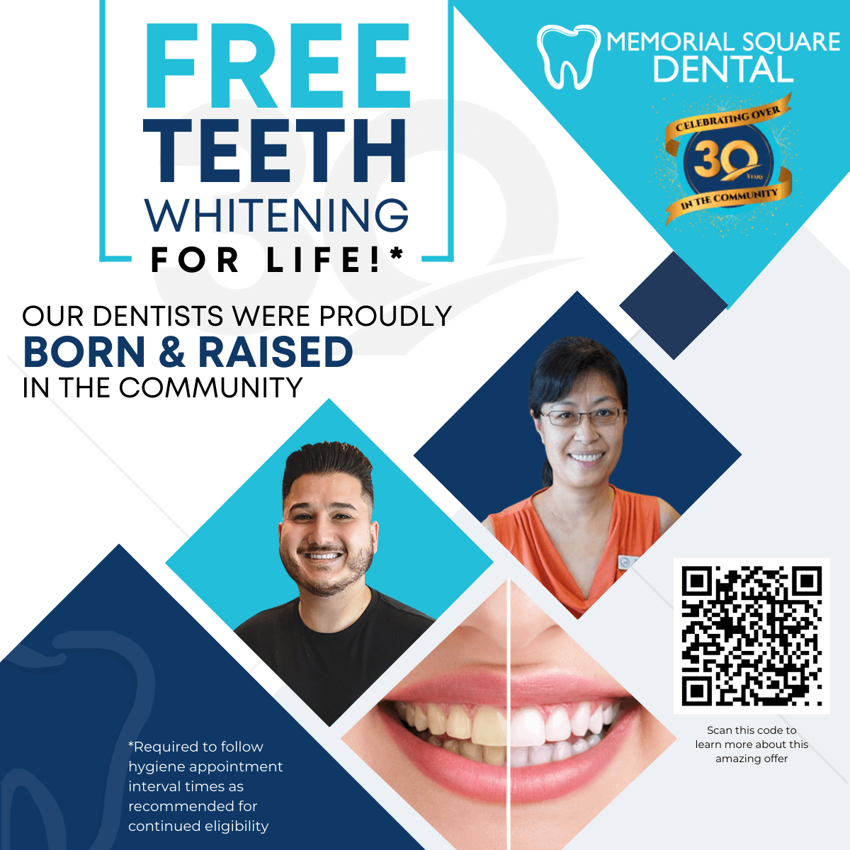 Memorial Square Dental Teeth Whitening Offer - Dentists